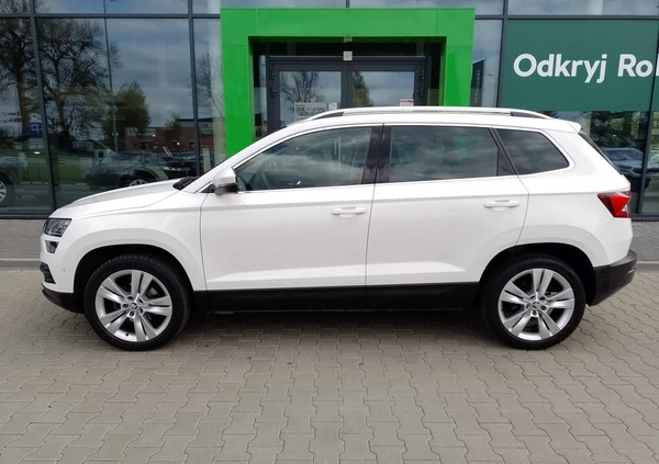 Skoda Karoq cena 109900 przebieg: 96028, rok produkcji 2019 z Wąsosz małe 497